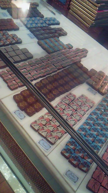 チョコの数々