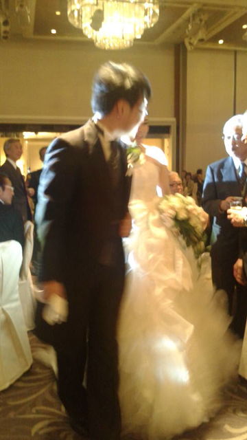 (14)お色直し入場