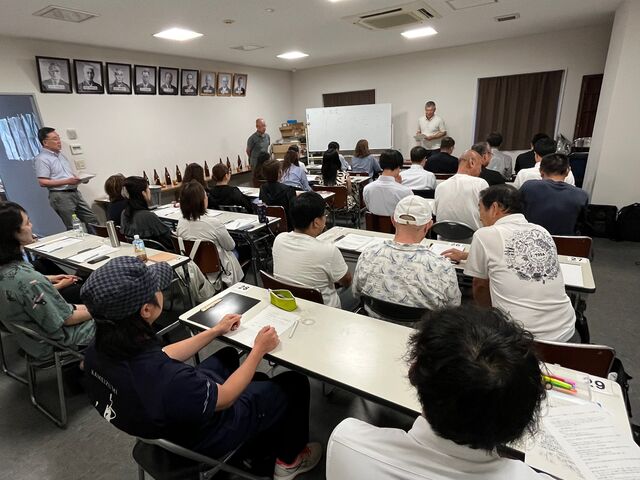 写真8 きき酒正解発表