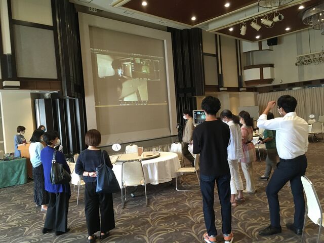 写真11 会場でリハーサル3