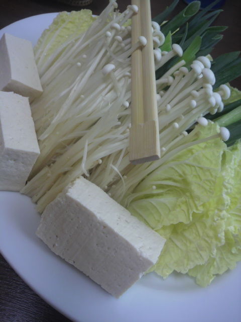 (8)野菜や豆腐