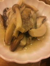 2011.3.15キノコの煮浸し