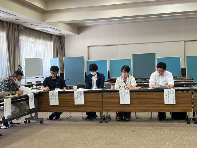 写真5 甫木主任研究員