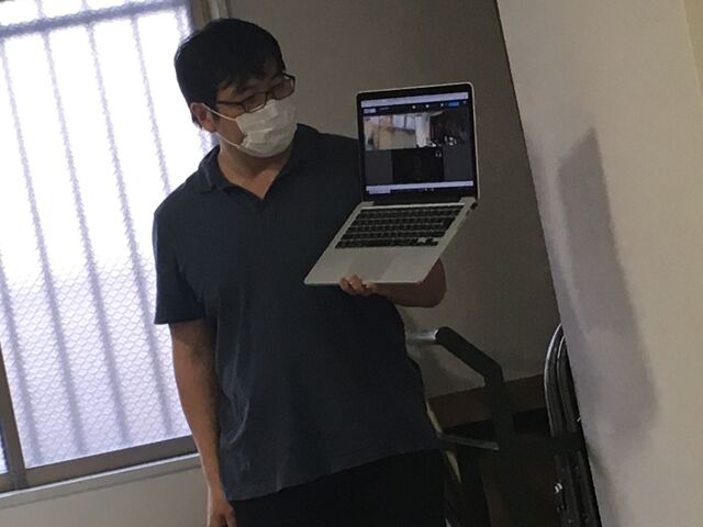 写真2 平野さん説明