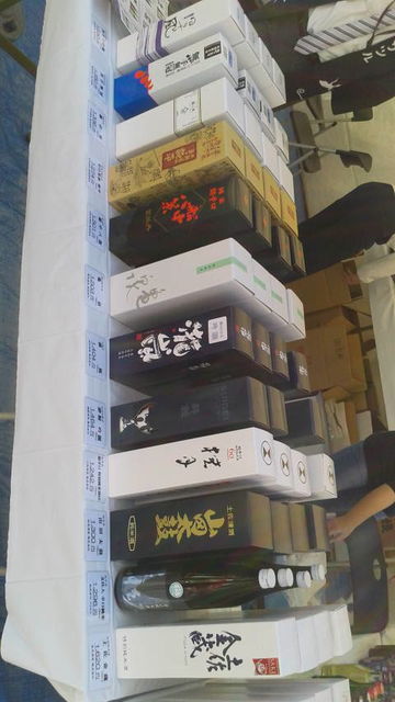 (5)鰹に合う土佐酒販売コーナー