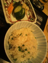 ジャコとニンニクご飯