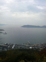 屋島山頂からの景色
