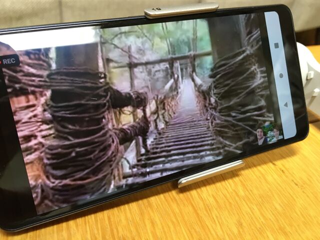 写真5 祖谷のカズラ橋