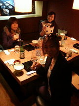 まずは乾杯してランチ飲み