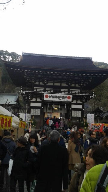 (10)松尾大社参拝客と出店