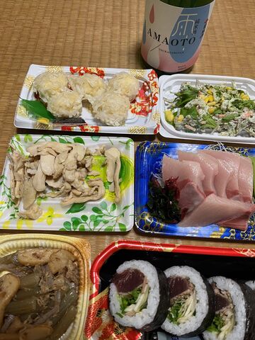 写真5 AMAOTOと惣菜