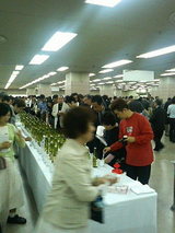 「全国新酒鑑評会公開利き酒会」利き酒2