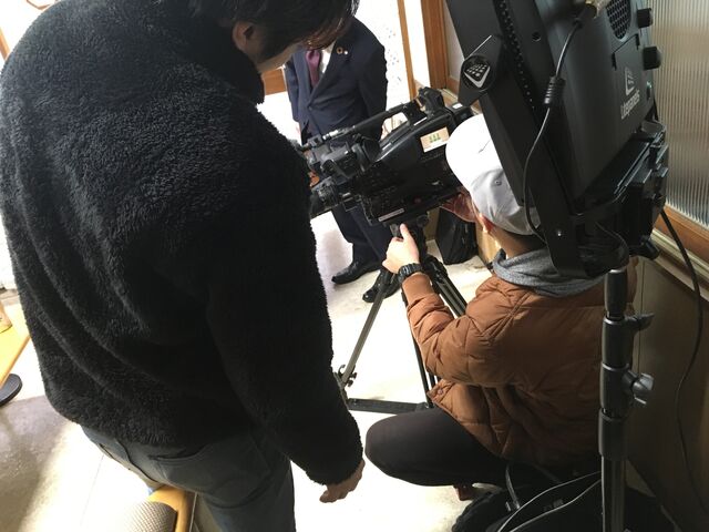 写真1 商品撮影準備