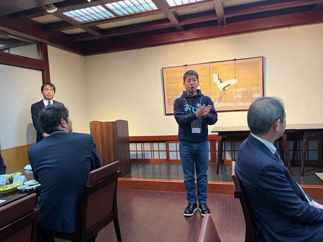 写真3 土佐かつお実行委員長挨拶