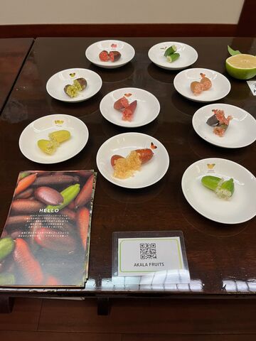 写真7 AKALA FRUITSのフィンガーライム