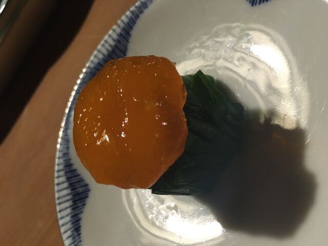 写真26 卵黄お浸し