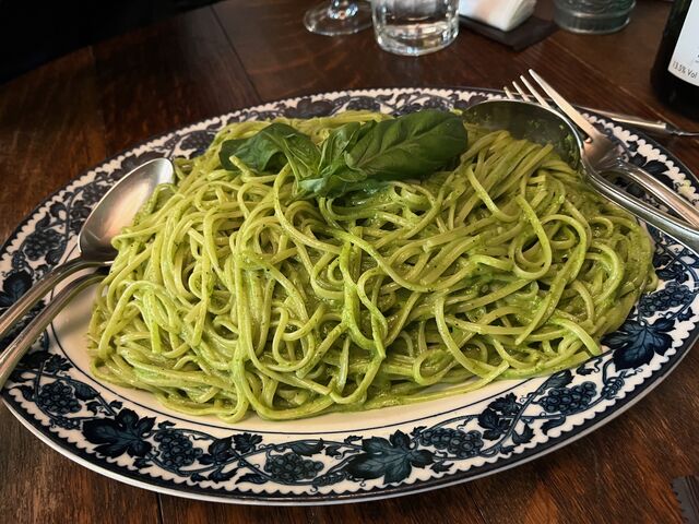写真19 ジェノベーゼのパスタ