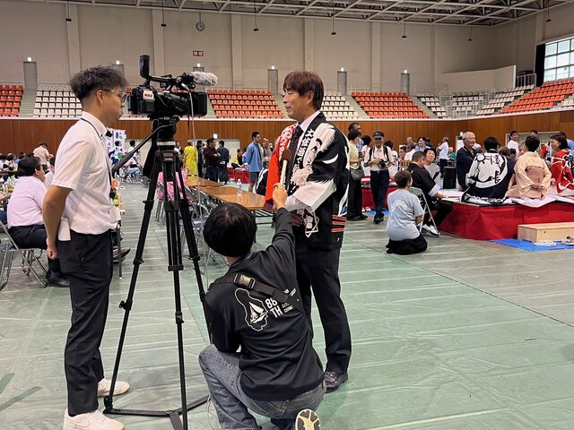 写真21 理事長インタビュー