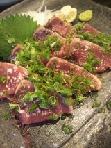 2011.8.12鰹の塩タタキ