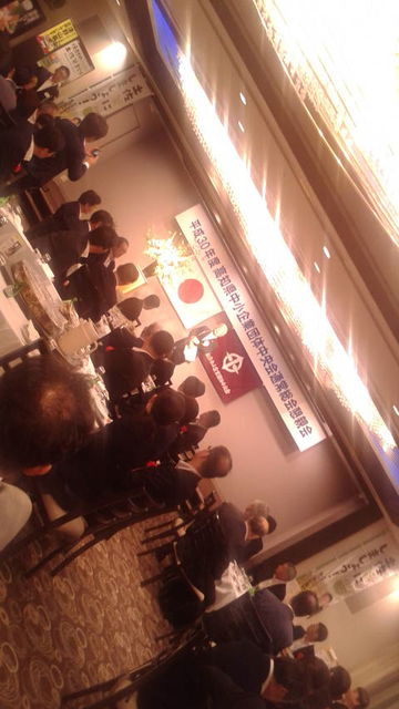 (9)懇親会場・矢野副会長さん退任挨拶