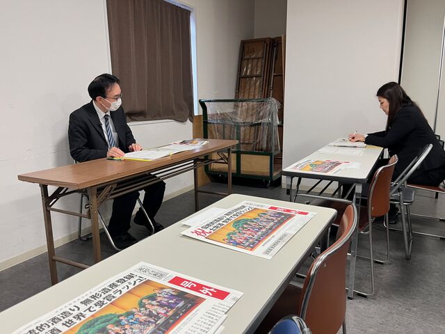 写真3 本年度の酒造りにあたって