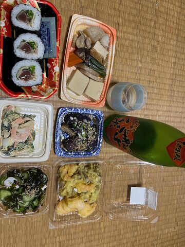 2023.11.9写真6 船中ひやおろしと惣菜