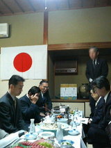 交歓会・町長挨拶