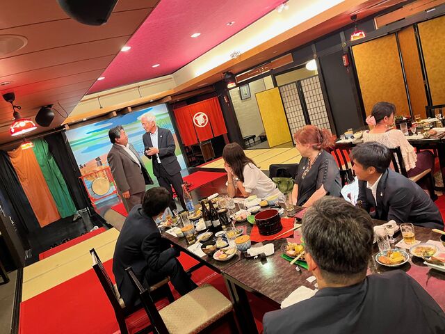 写真35 藤田社長中締め