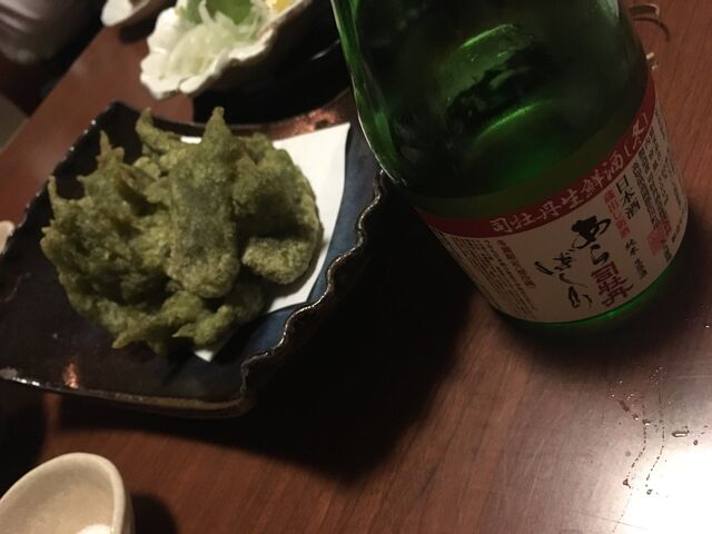 写真6 あらばしりと青さ天
