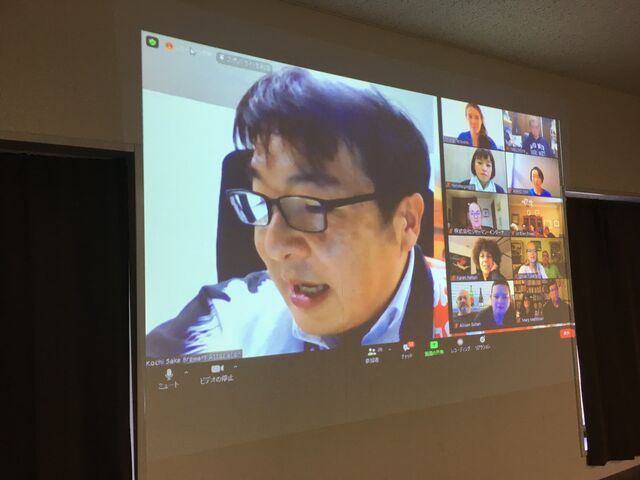 写真17 平野さん「酔うちゅう部」説明