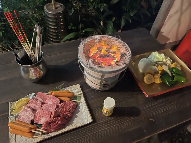 写真7 炭火焼き肉