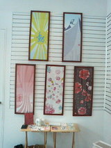紅華先生手拭い展示