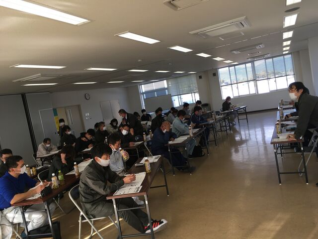 写真2 酒米生産計画会議風景