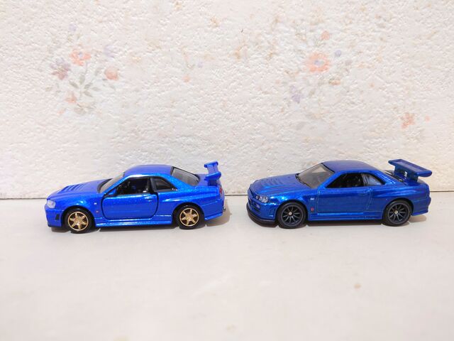 ワイスピR34の比較 : リターンコレクターオヤジのblog