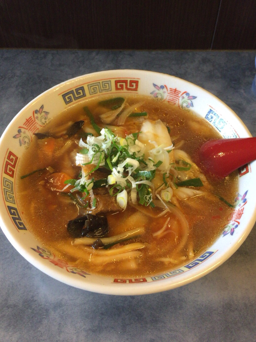 中華料理 花園 岩国市 ラーメン 花園 岩国 つけものいしのラーメンブログ 今日のホームラン