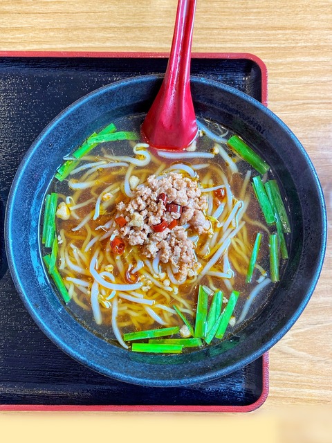 餃子大将@周南市 の 「ラーメンセット（台湾ラーメン+台湾炒飯
