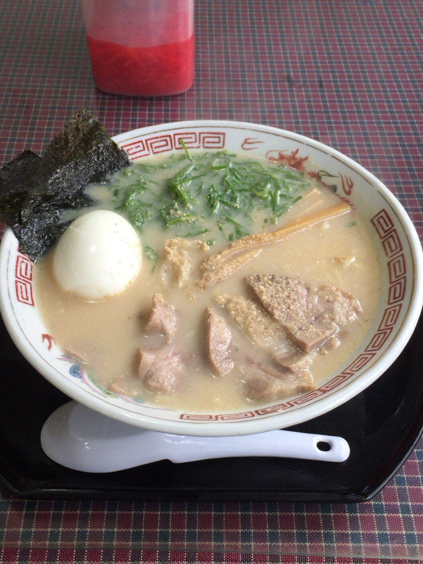 御食事処 菜の花 岩国市 ラーメン 菜の花 岩国 つけものいしのラーメンブログ 今日のホームラン