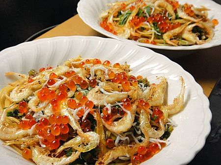 白エビのスパゲティ
