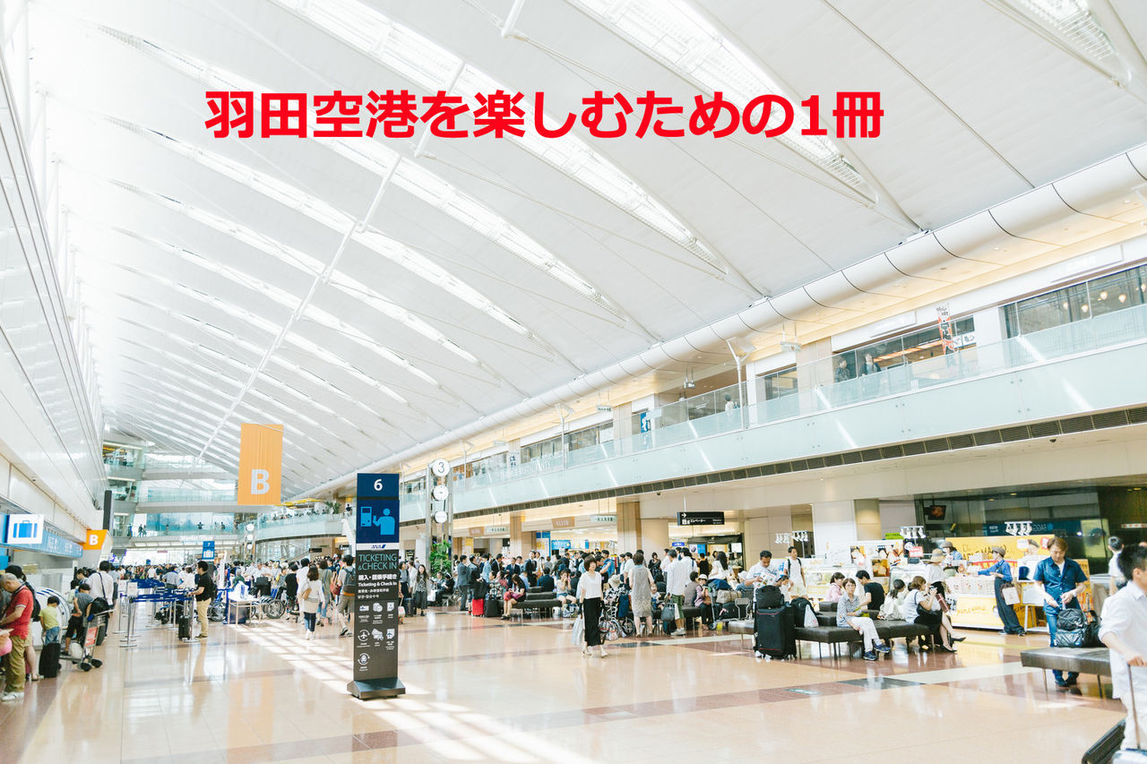 観光 羽田空港を楽しむためのガイドブック 通勤時間の本は何にする