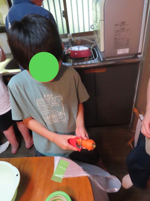 夕食作り①