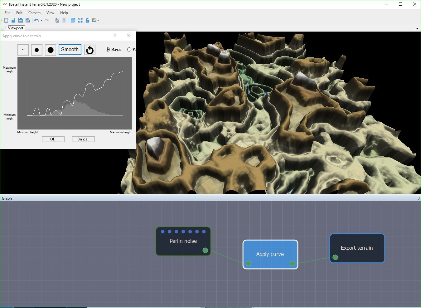 3D地形作成ソフトInstant Terraを使ってみました : 月川拓海の世界