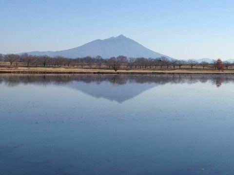 逆さ筑波山