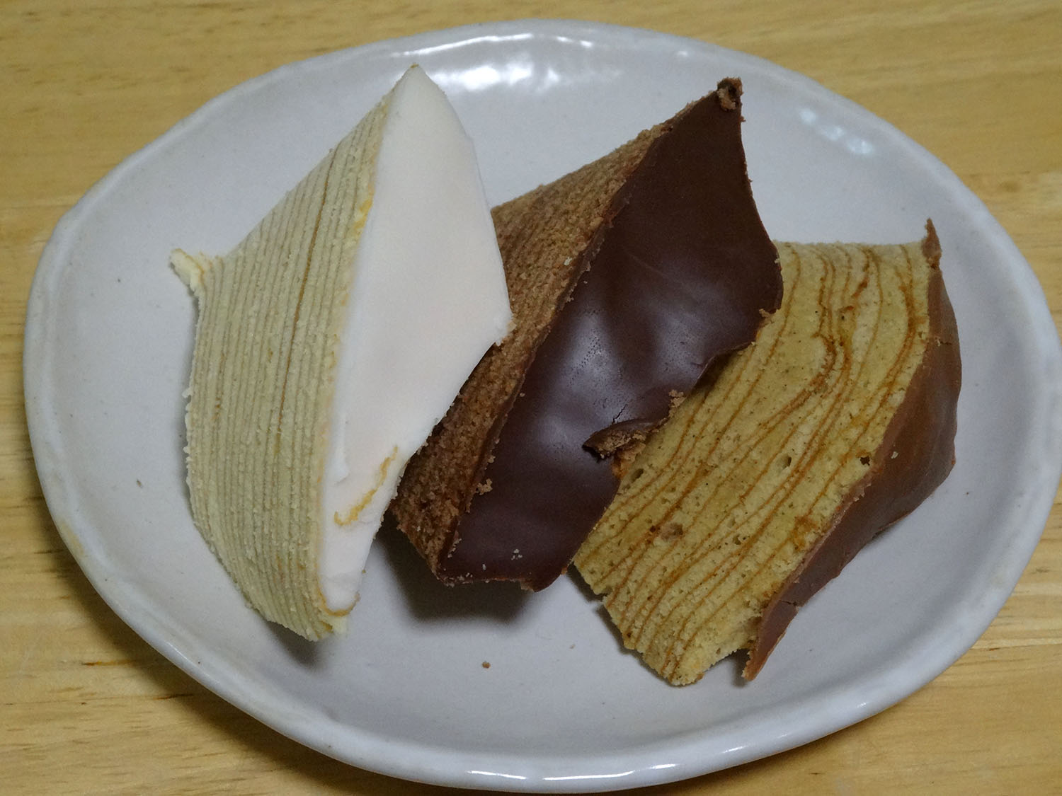 つくばランチ食べ歩き2 ユーハイム 切り立てバウムクーヘン プラリーネン つくばランチ食べ歩き2 ユーハイム 切り立てバウムクーヘン プラリーネン
