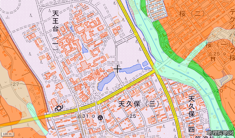 221100_松美池_土地条件図