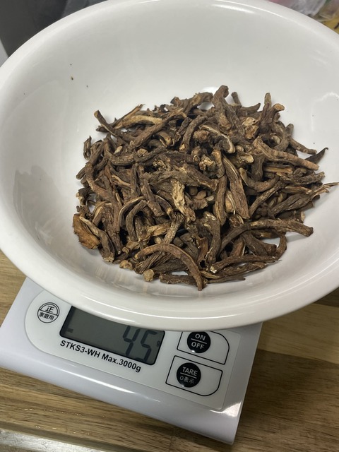 たんぽぽ焙煎後