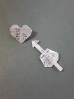 レシート折り紙 おりがみ王子