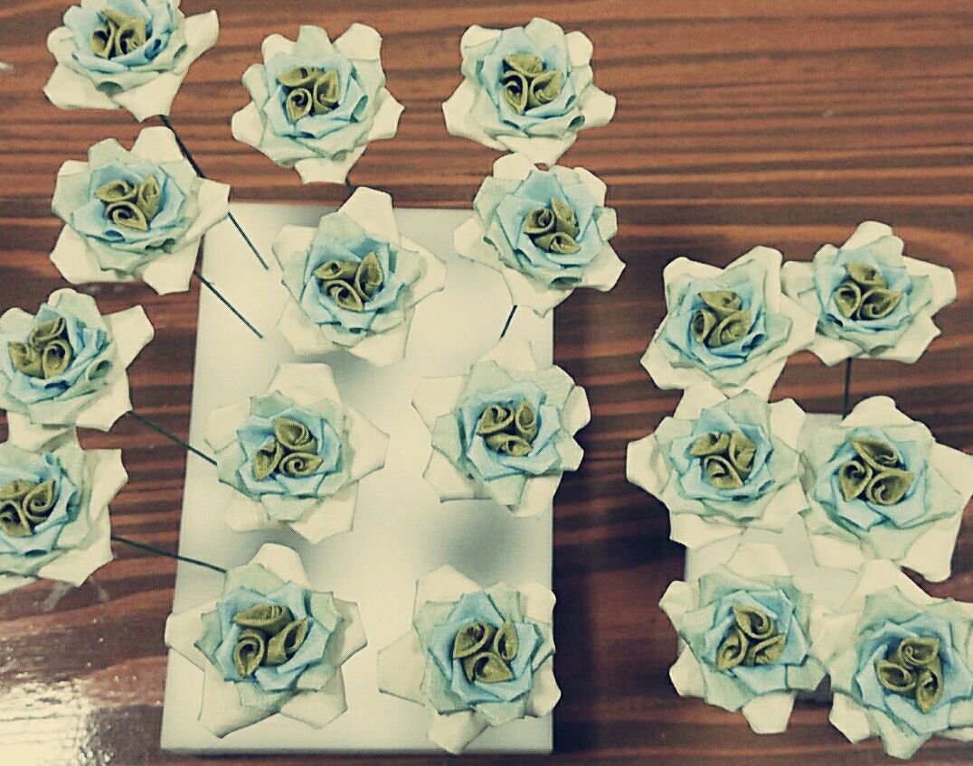 庚申薔薇 つまみ細工修行日記