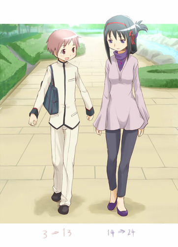 B ほむら やっぱりあなたの方が似合うわね タツヤ まどマギ Ss