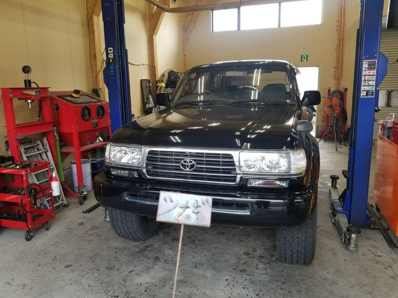 ランクル80 1fz 車検整備開始とか ランクルに詳しくなりたいツナギ男のブログ