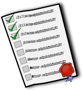 チェックリスト Check-List